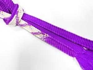 正絹　手組帯締め